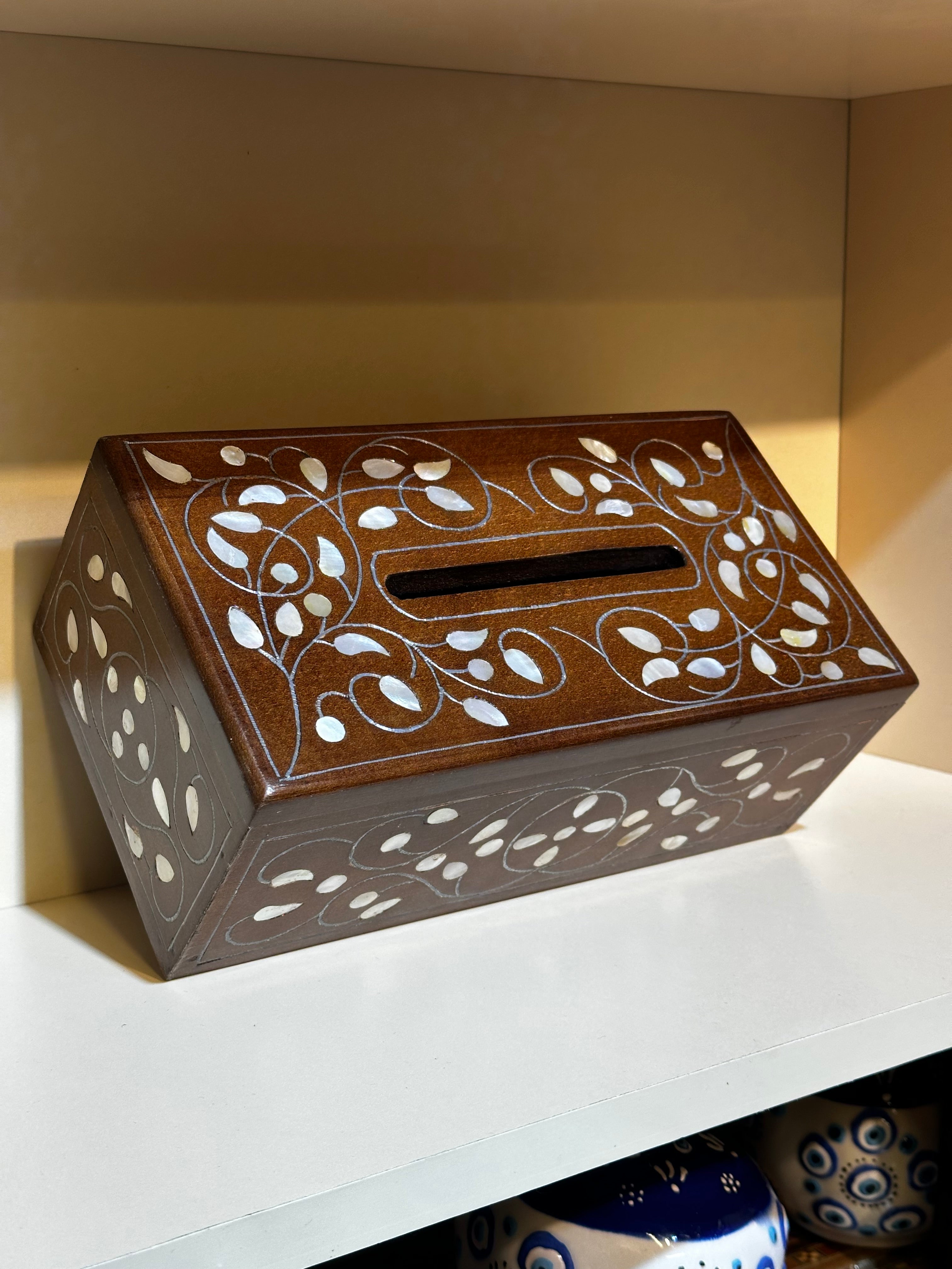 Hand made tissue boxes