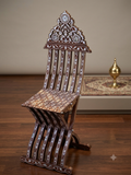 Walnut wood chair