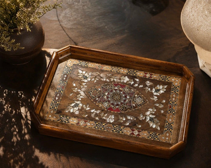 mosaic coffee tray