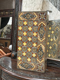 Handmade Damascene Mosaic Backgammon Table