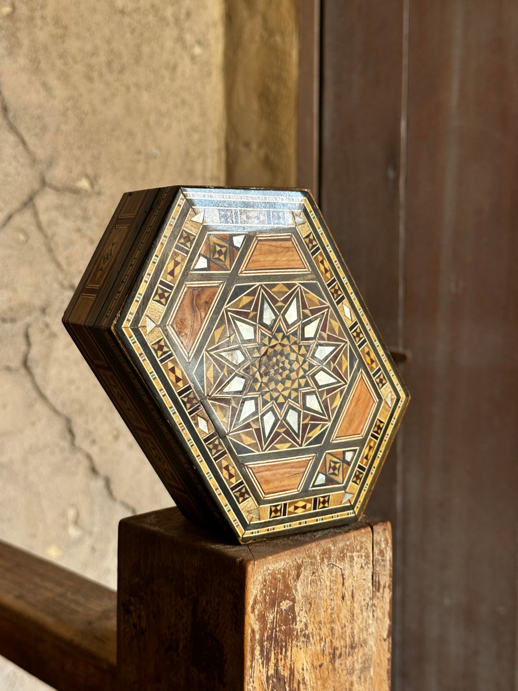 19*12 cm Damascene Mosaic Box