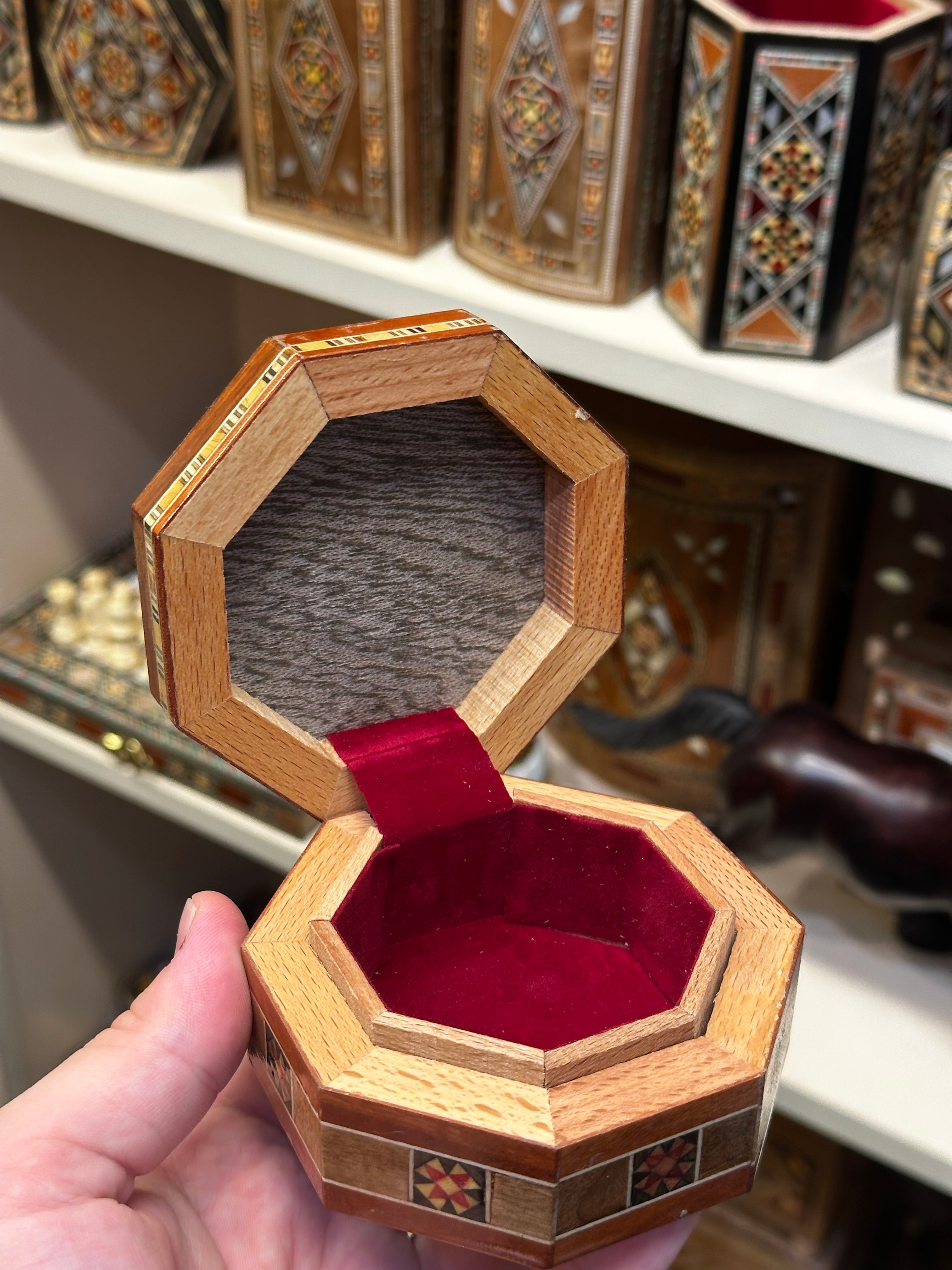 Small Mosaic Ring Box