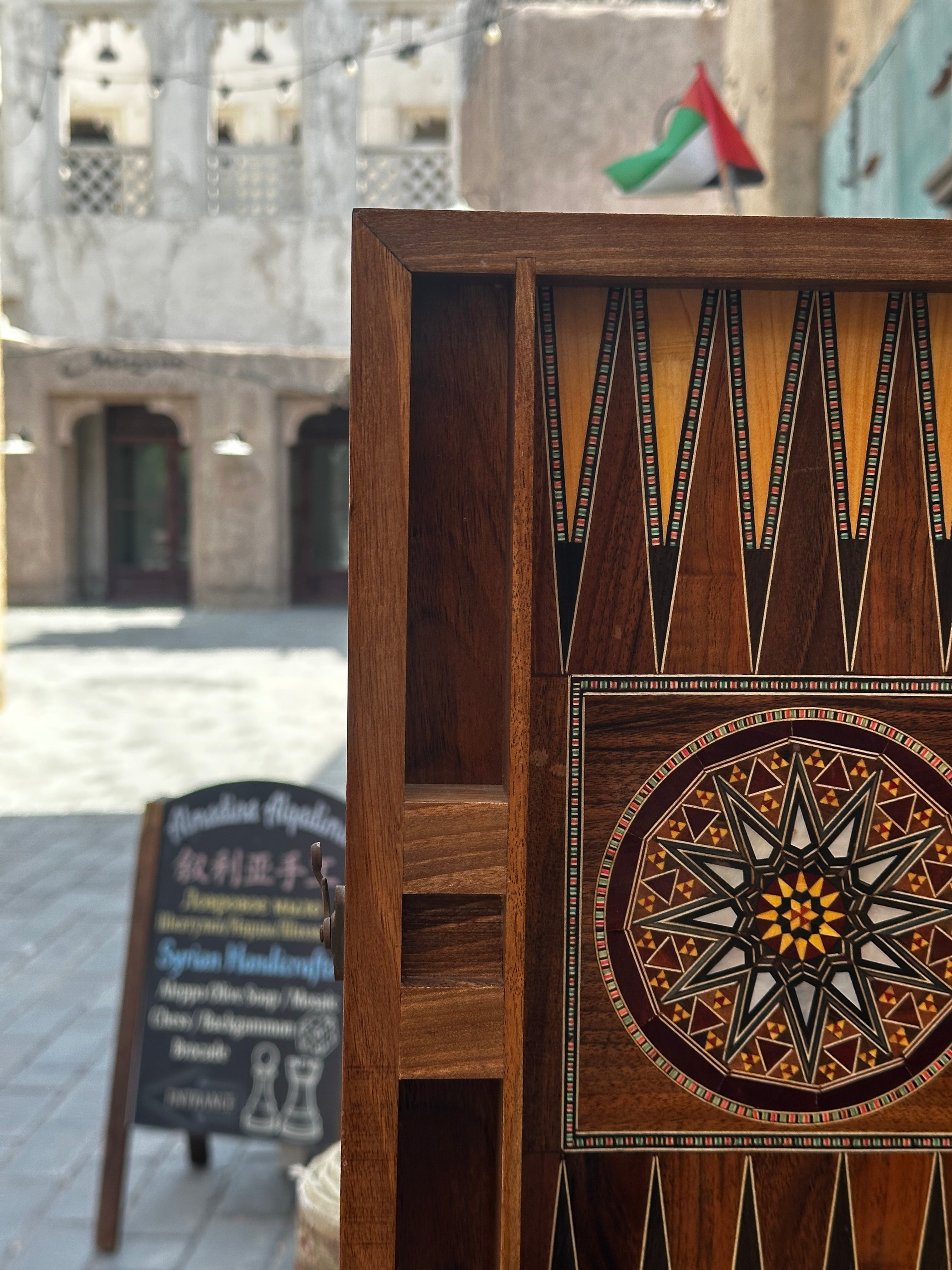 40*40 cm backgammon