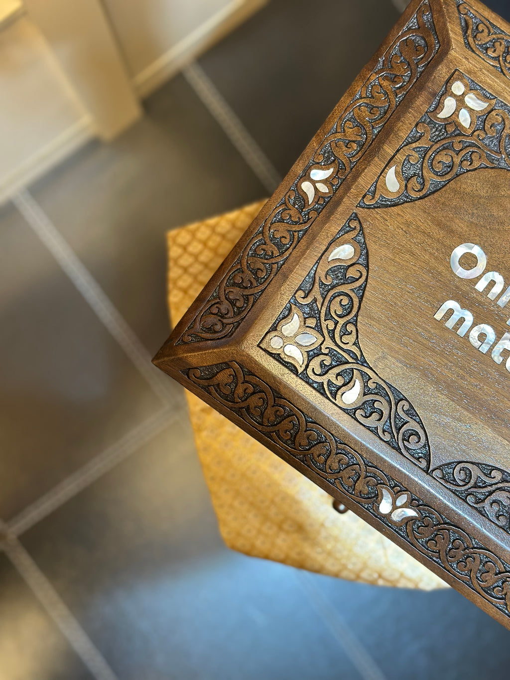 Customized order