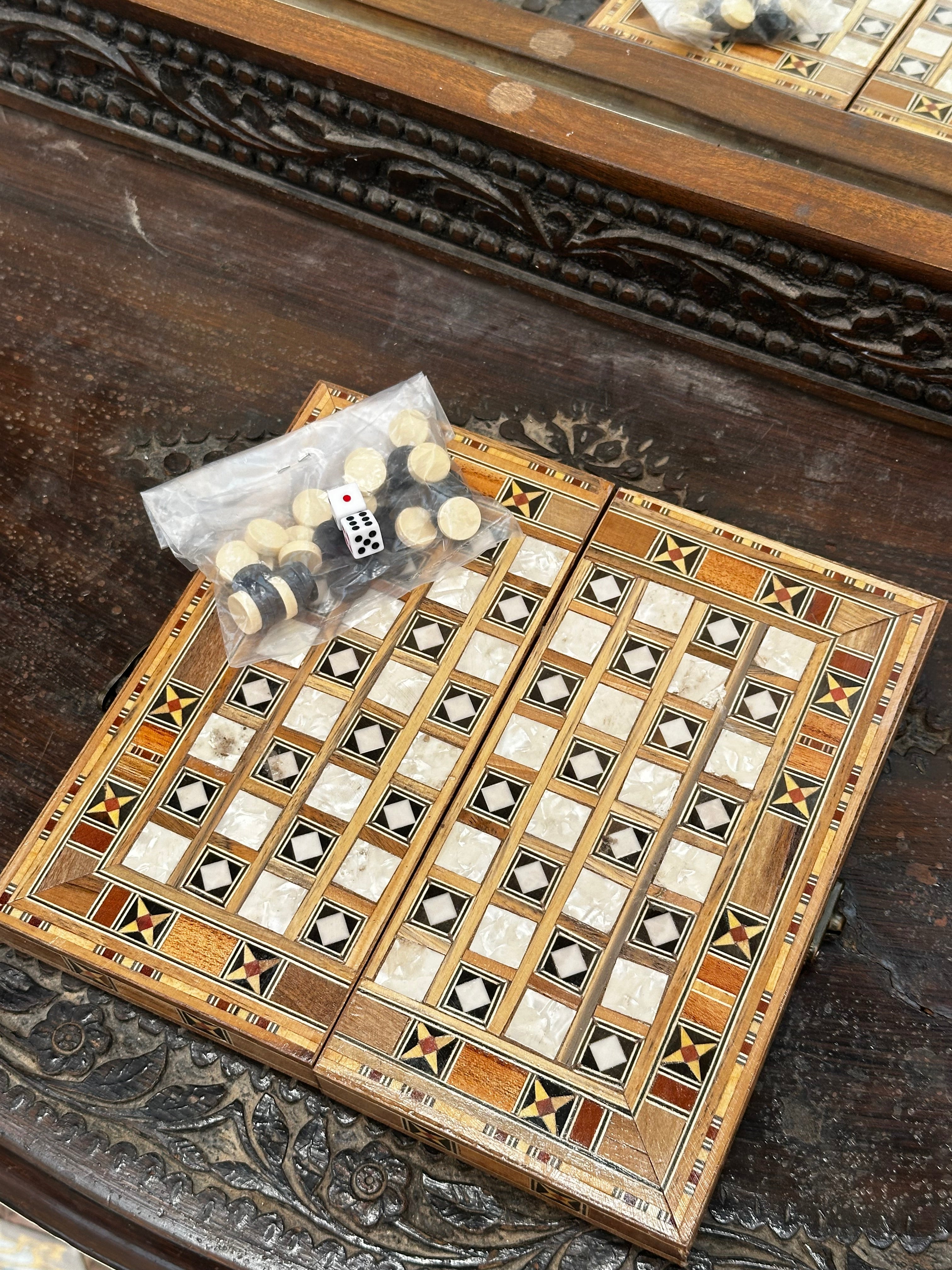 20*20 cm backgammon
