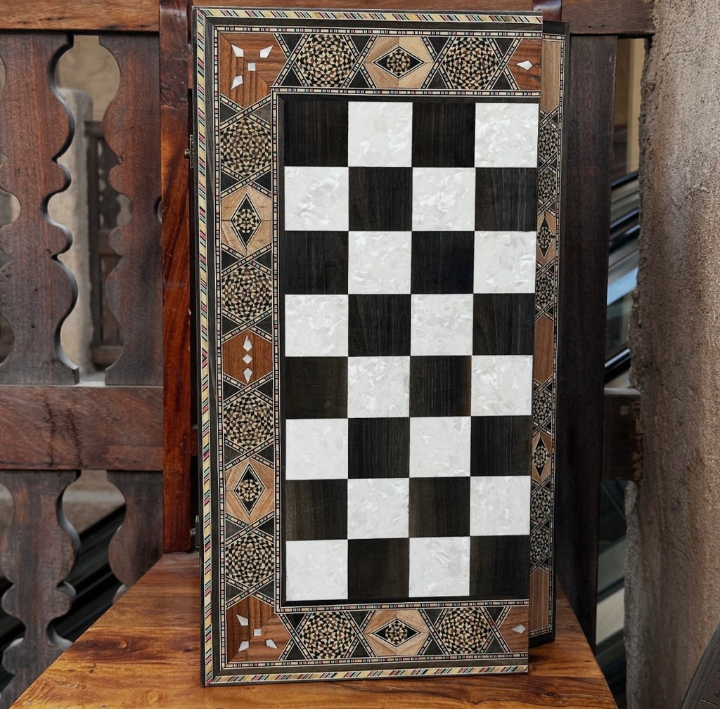 Chessboard & backgammon