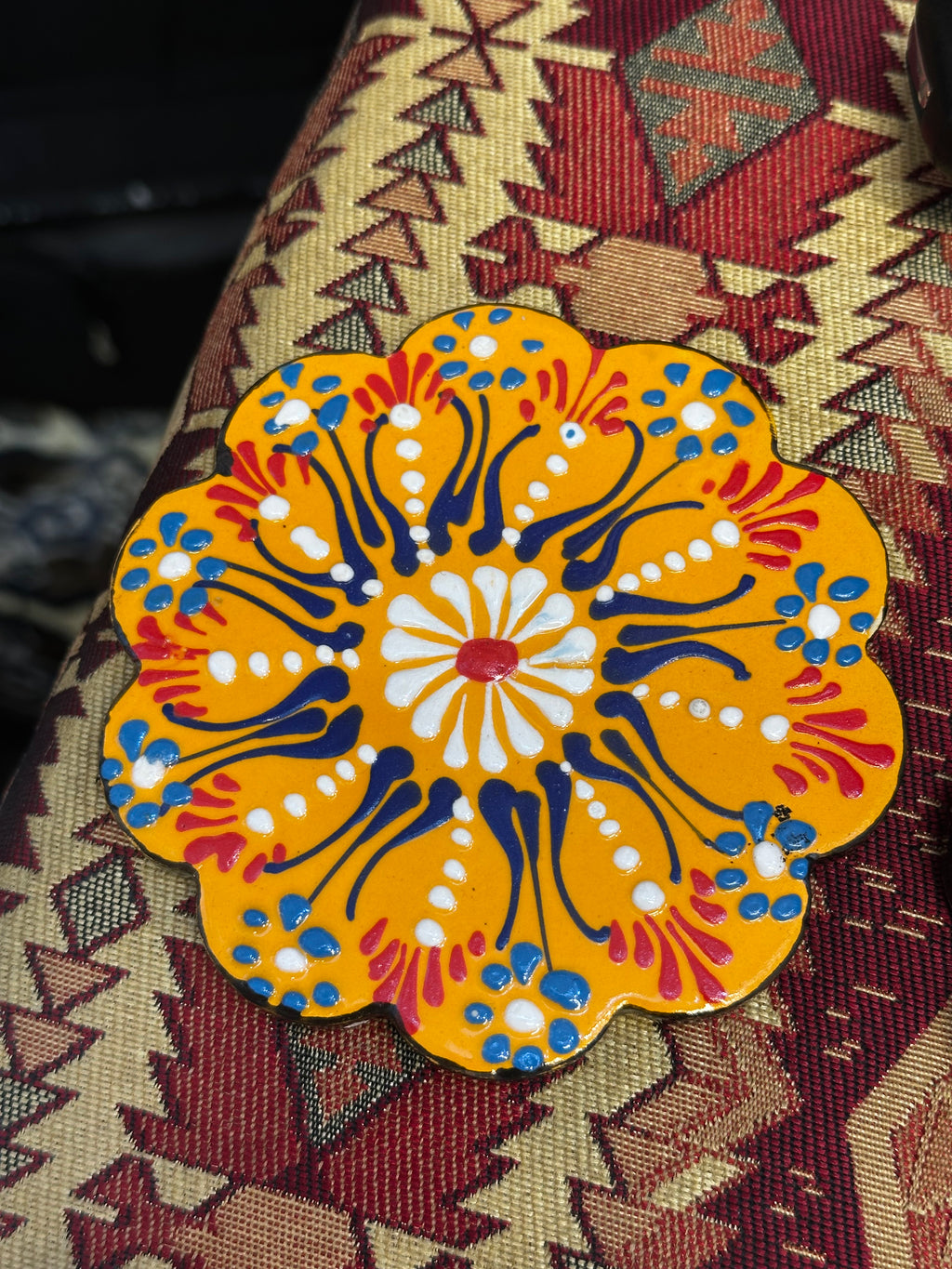 Colorful Turkish Ceramic Coaster