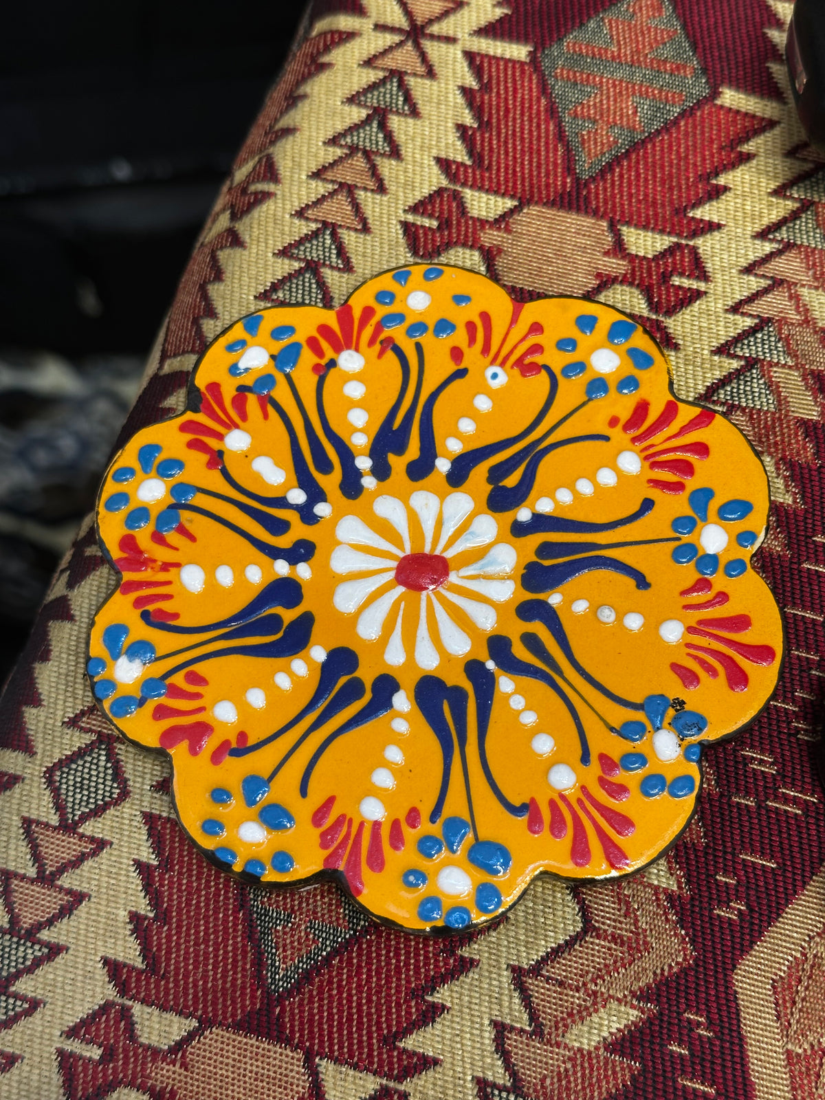 Colorful Turkish Ceramic Coaster