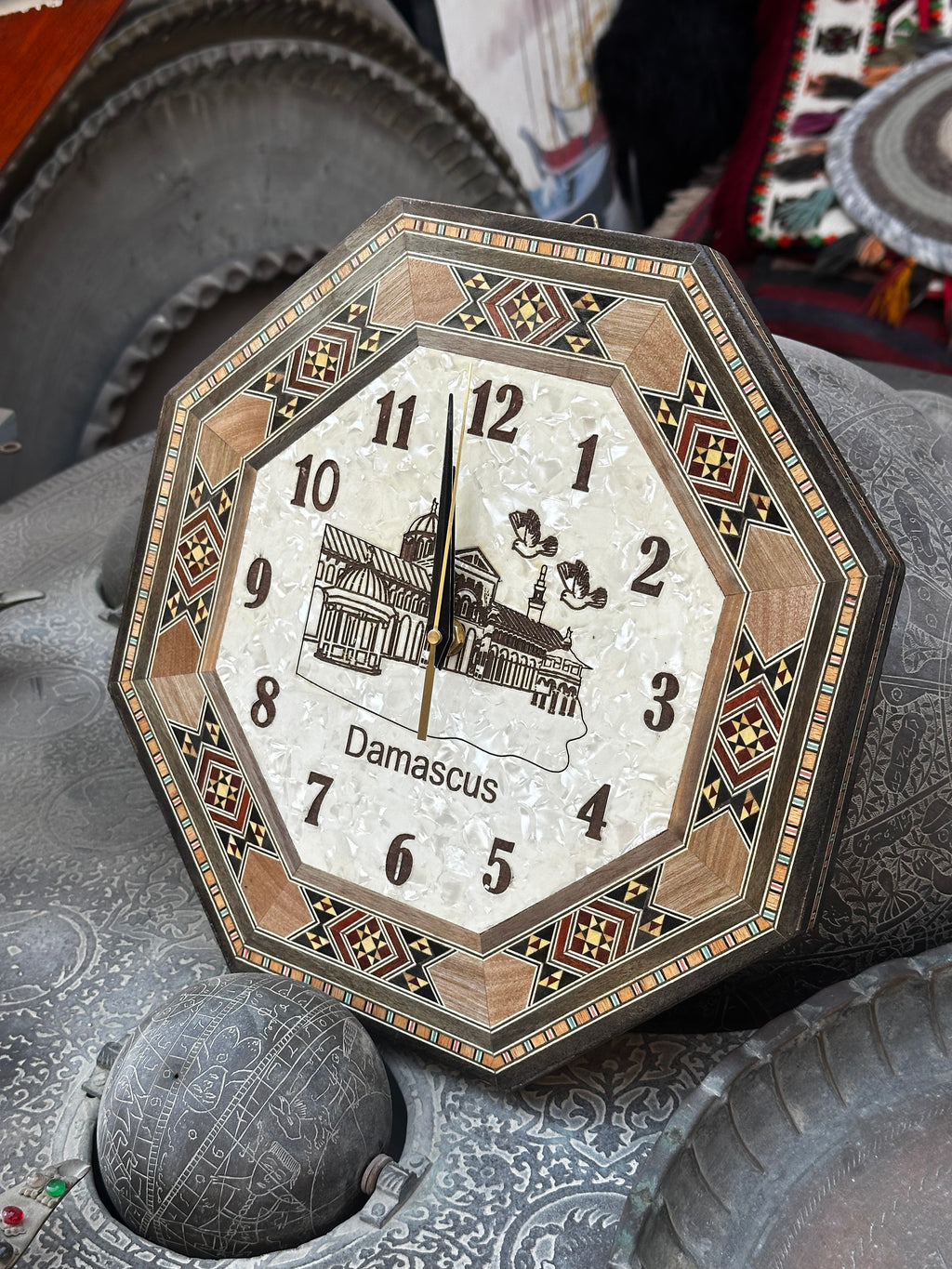 Mosaic wall watch (umayyad mosque)