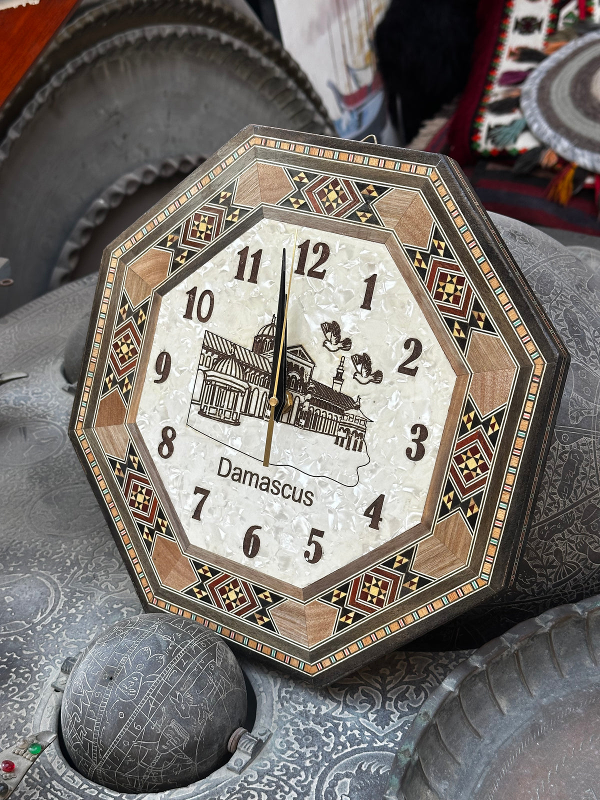 Mosaic wall watch (umayyad mosque)