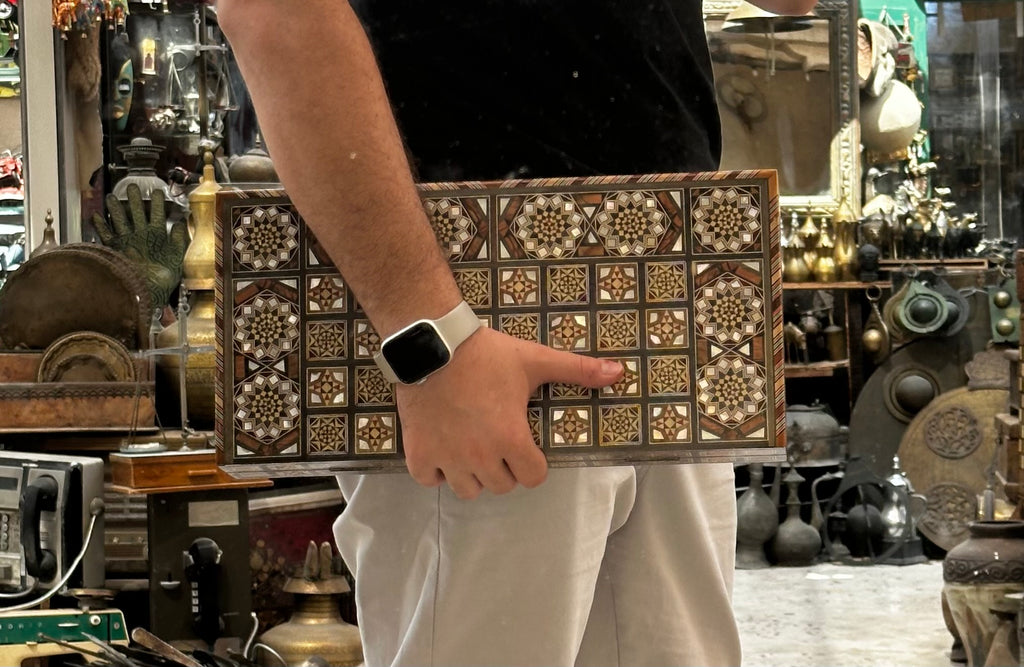 40*40 cm Luxury Backgammon Table