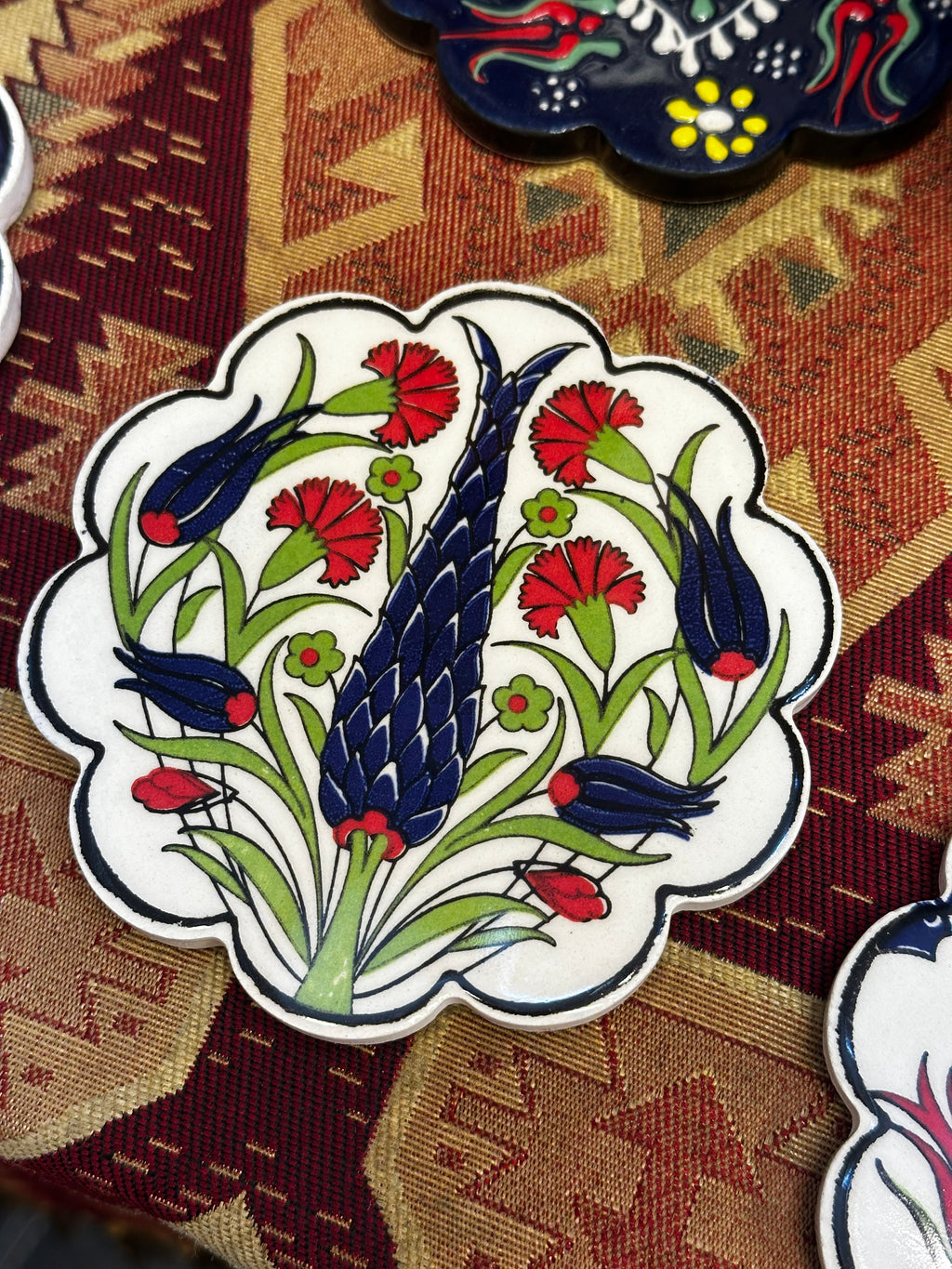 Colorful Turkish Ceramic Coaster