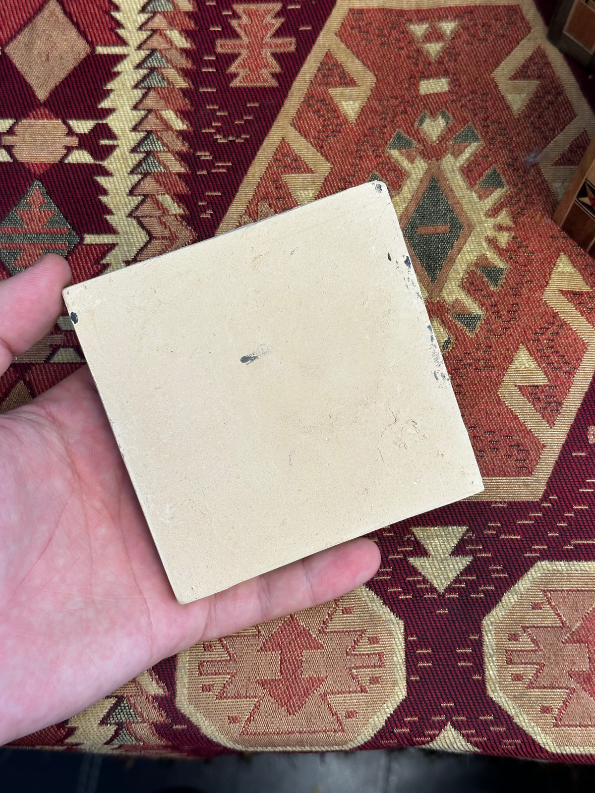 Colorful Iranian Ceramic Coaster