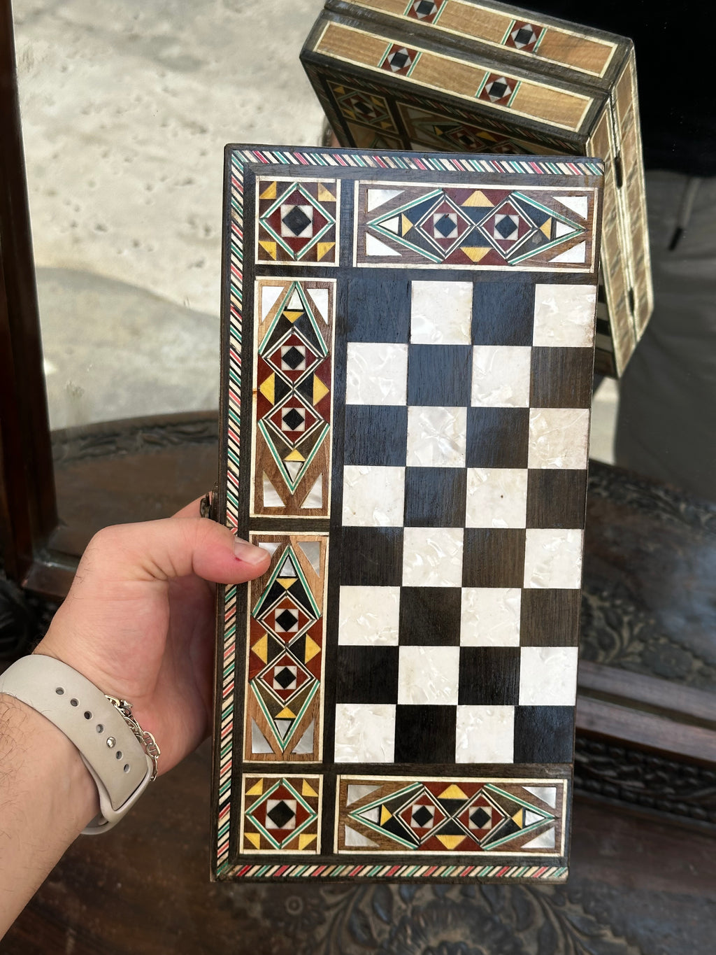 30*30 cm backgammon