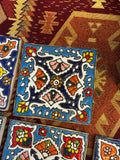 Colorful Iranian Ceramic Coaster