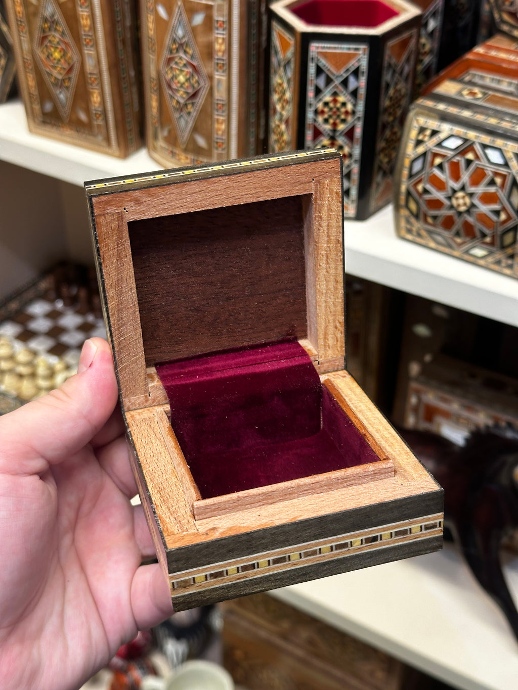 Small mosaic  Ring box