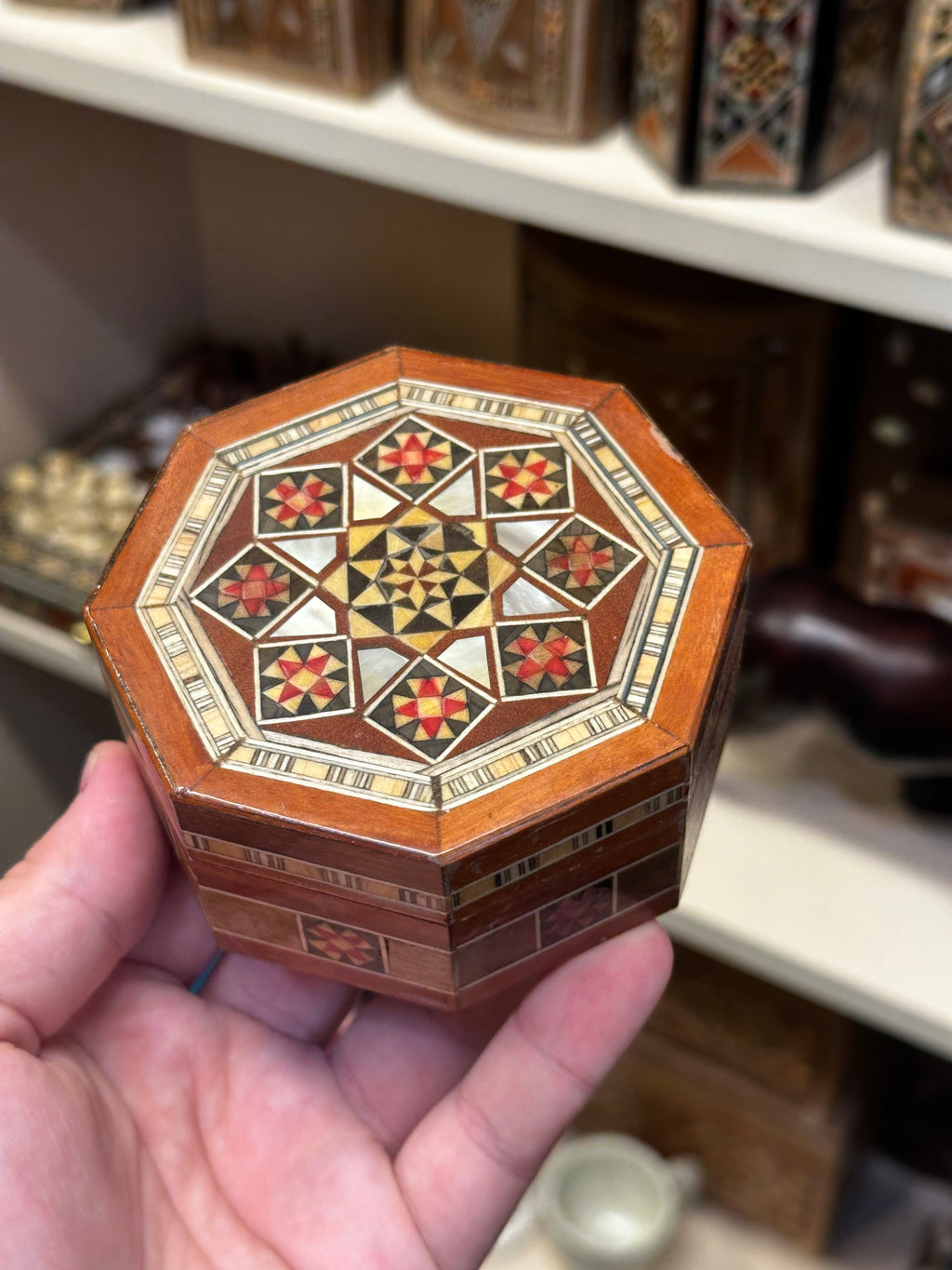 Small Mosaic Ring Box