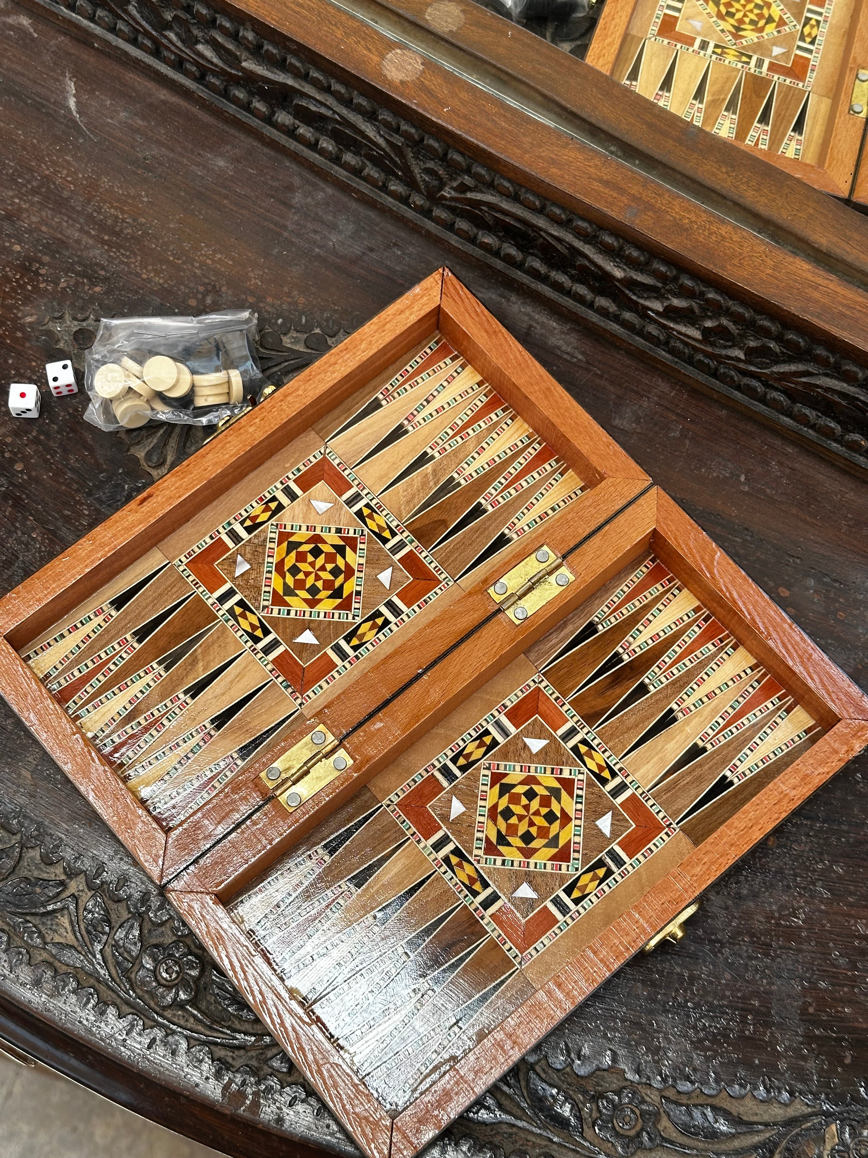 22*22 cm backgammon