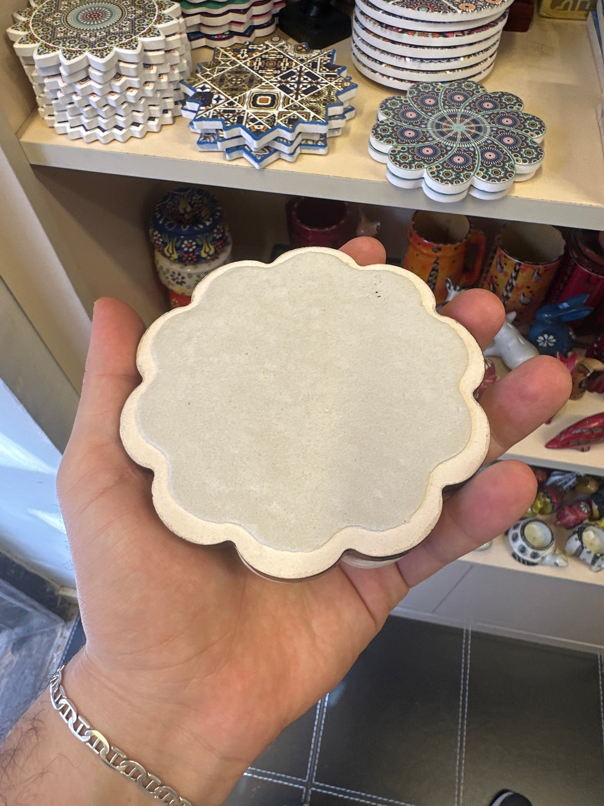 Colorful Turkish Ceramic Coaster