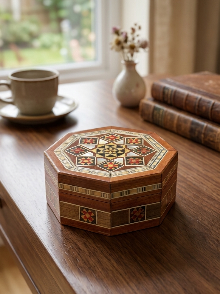 Small Mosaic Ring Box