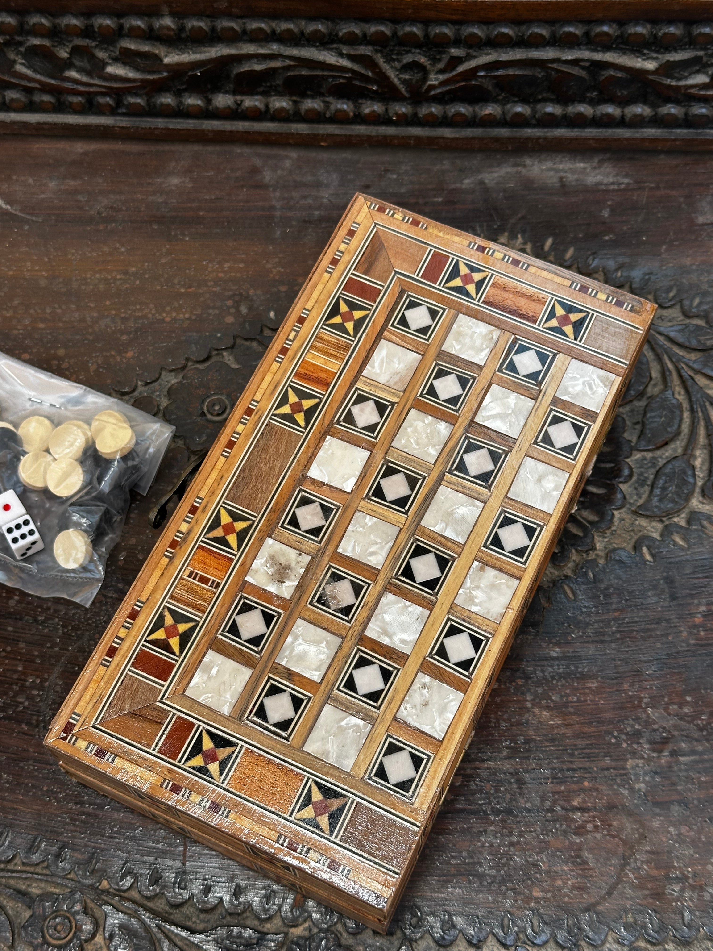 20*20 cm backgammon