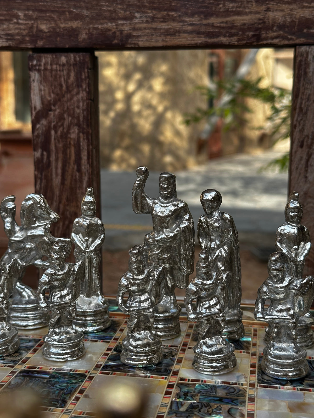 Luxury Mother-of-Pearl Chess Board/order by Whatsapp +971 56 432 2880