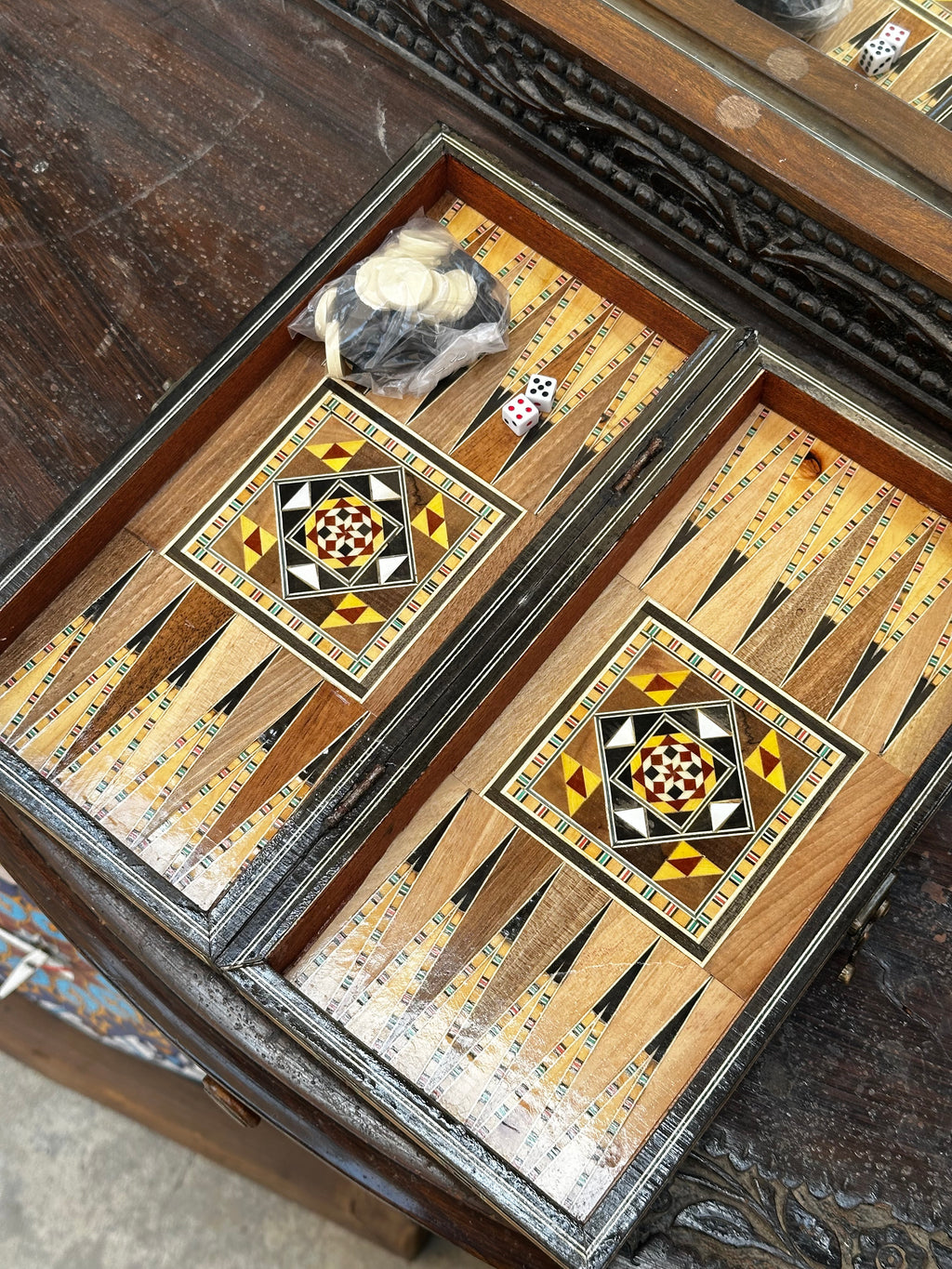 30*30 cm backgammon