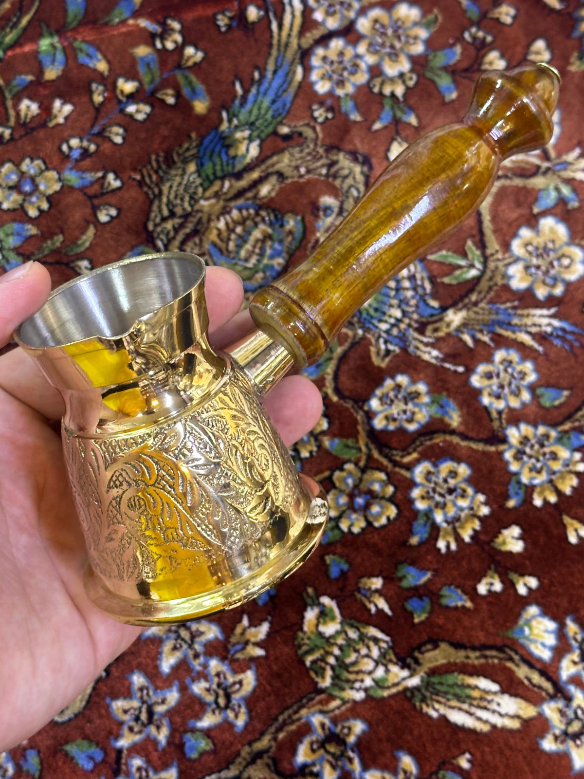 دلة قهوة تركيه مقاس صغير فنجان واحد