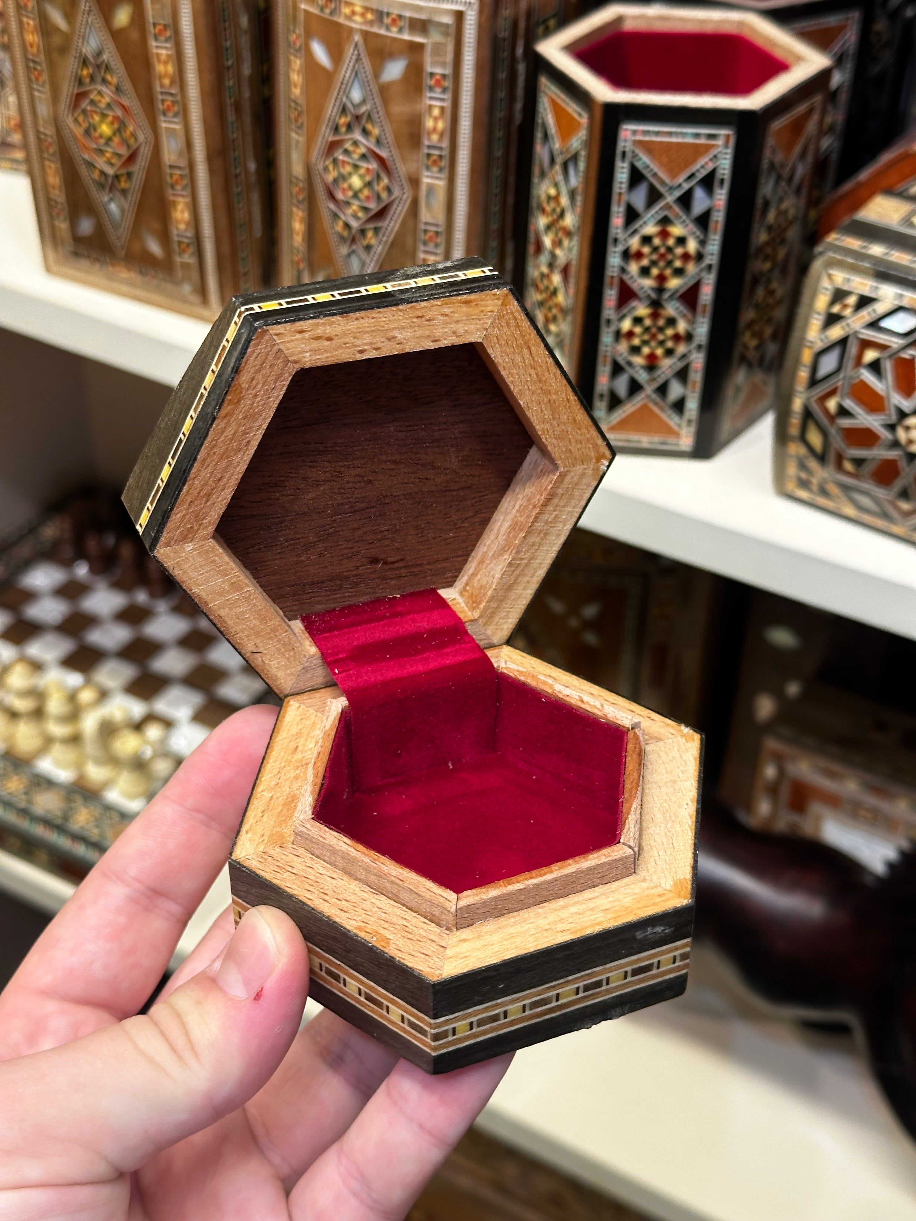 Small Mosaic Ring box