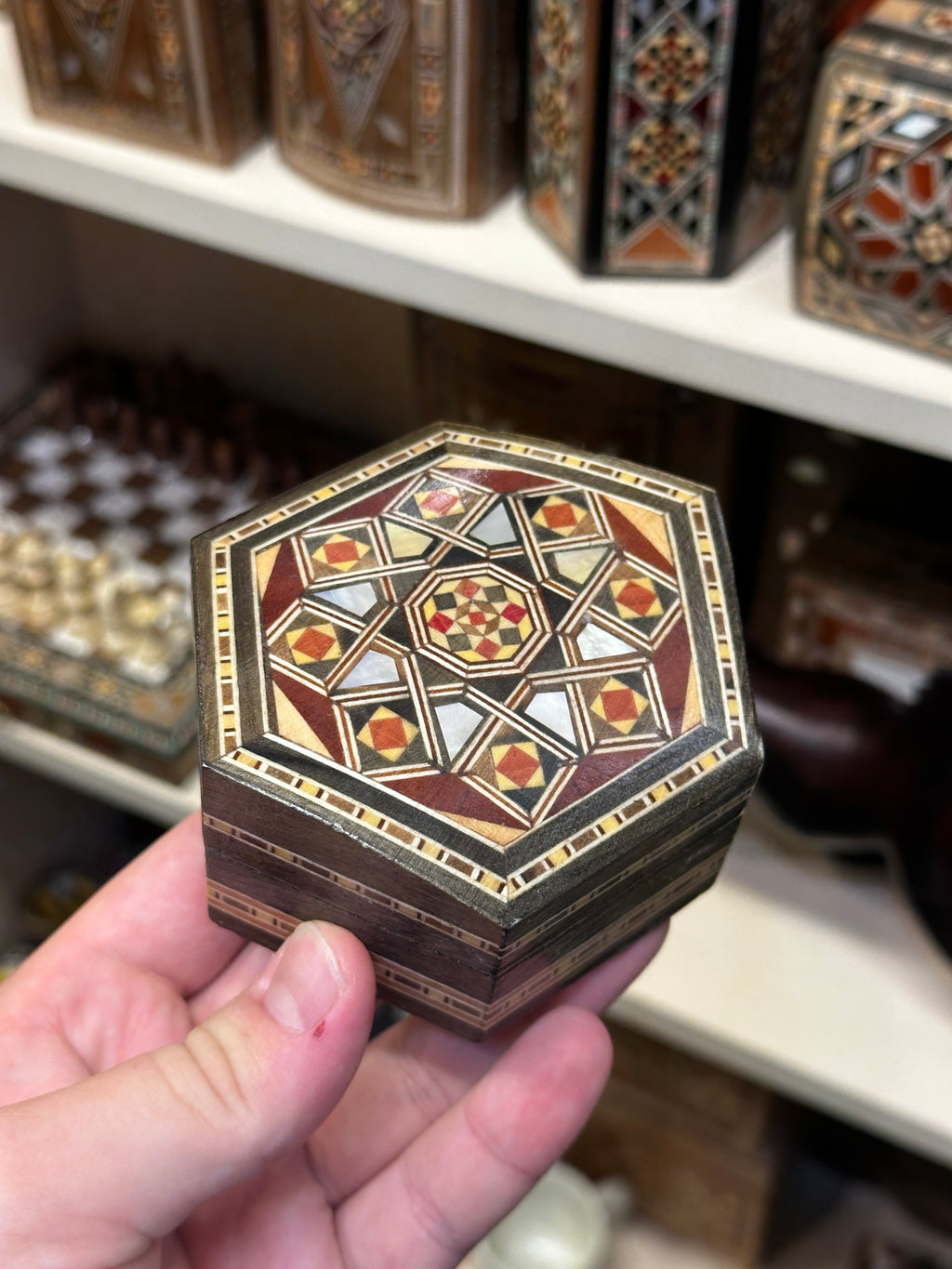 Small Mosaic Ring box