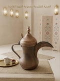Antique style  Brass Arabic Coffee Dallah – Large (32x15 cm)