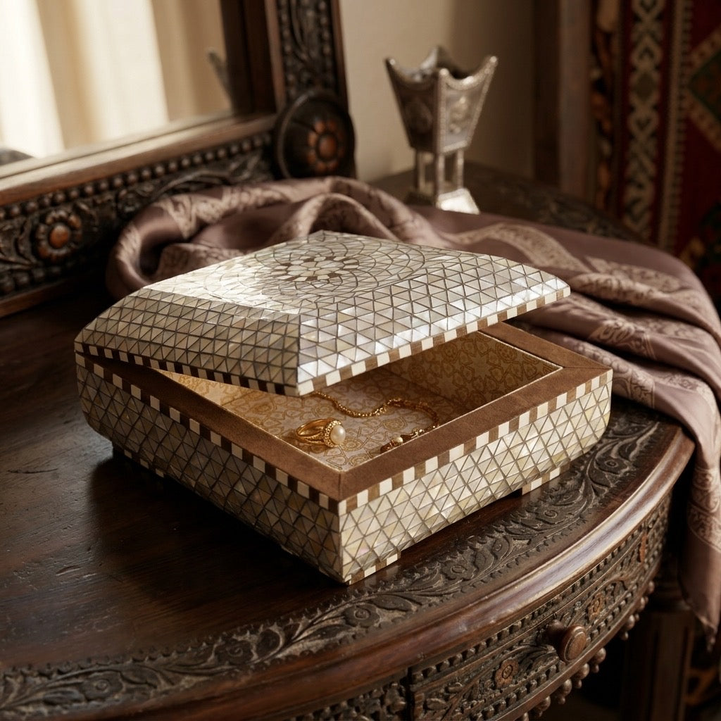 Luxury Arabic Jewelry box