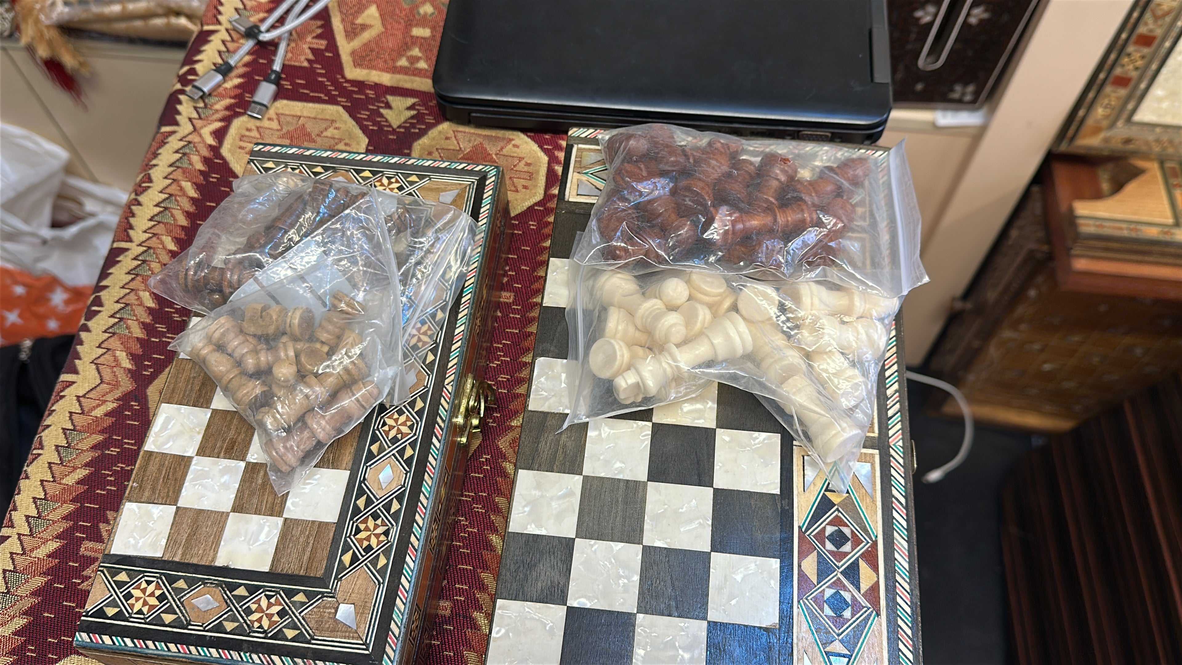 Add a chess pieces to your 20*20 cm chess board