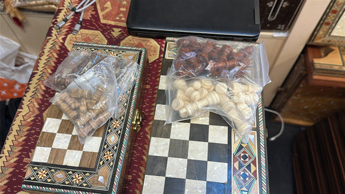 Add a chess pieces to your 20*20 cm chess board