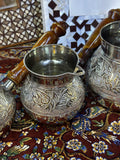 Medium  (3-4 cups ) Pot with Wooden Handle