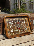 mosaic coffee tray
