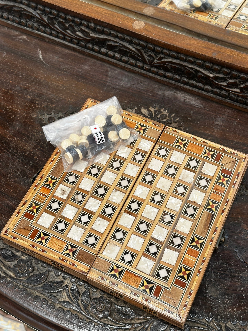 20*20 cm backgammon