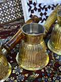 Medium (3-4) cups Coffee Pot with Wooden Handle