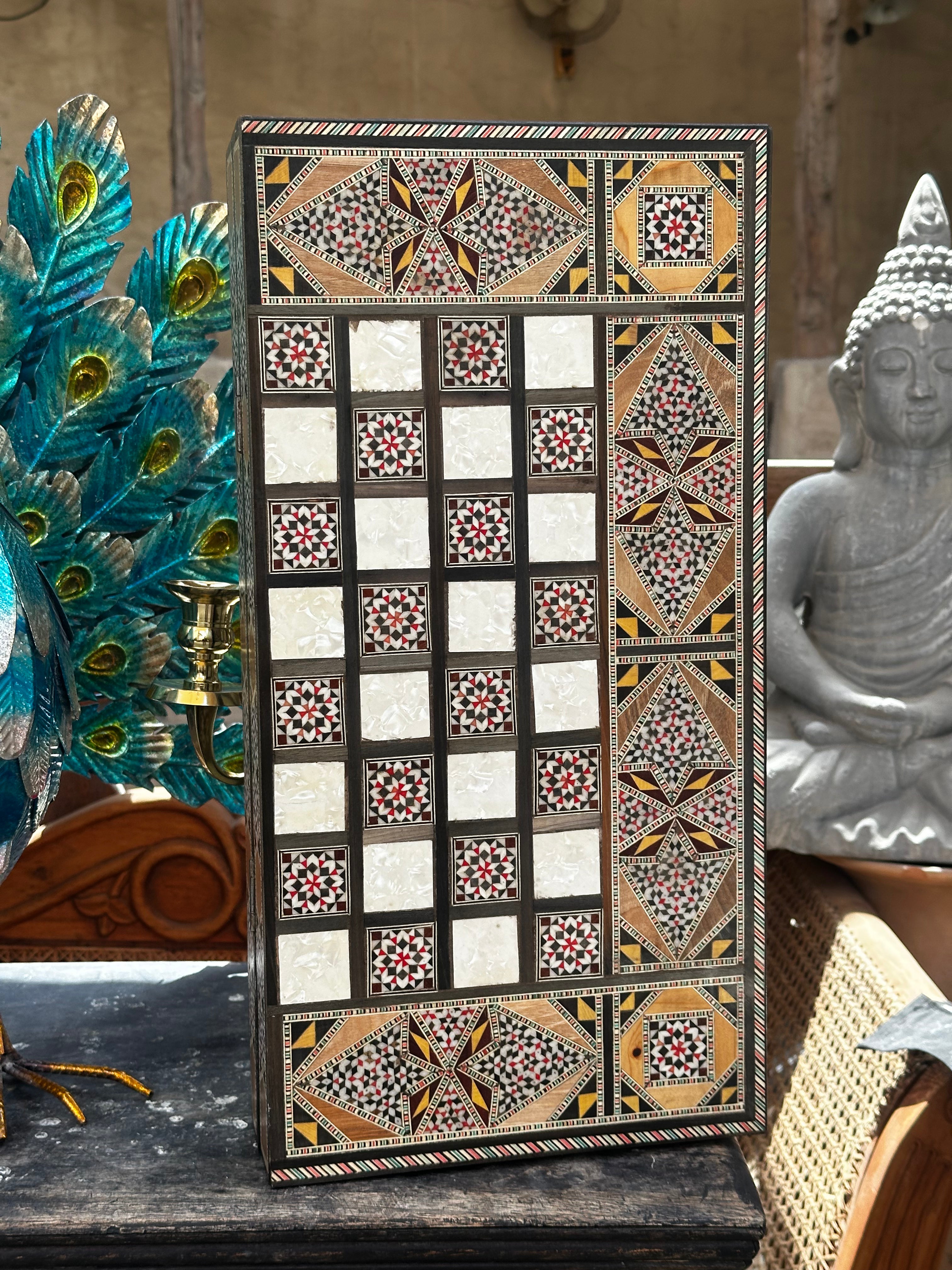 Backgammon board