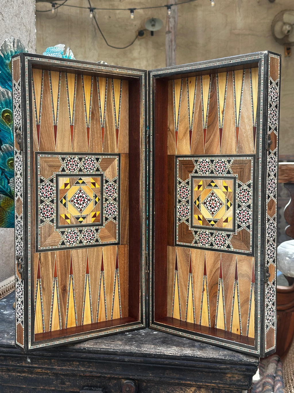 Backgammon board