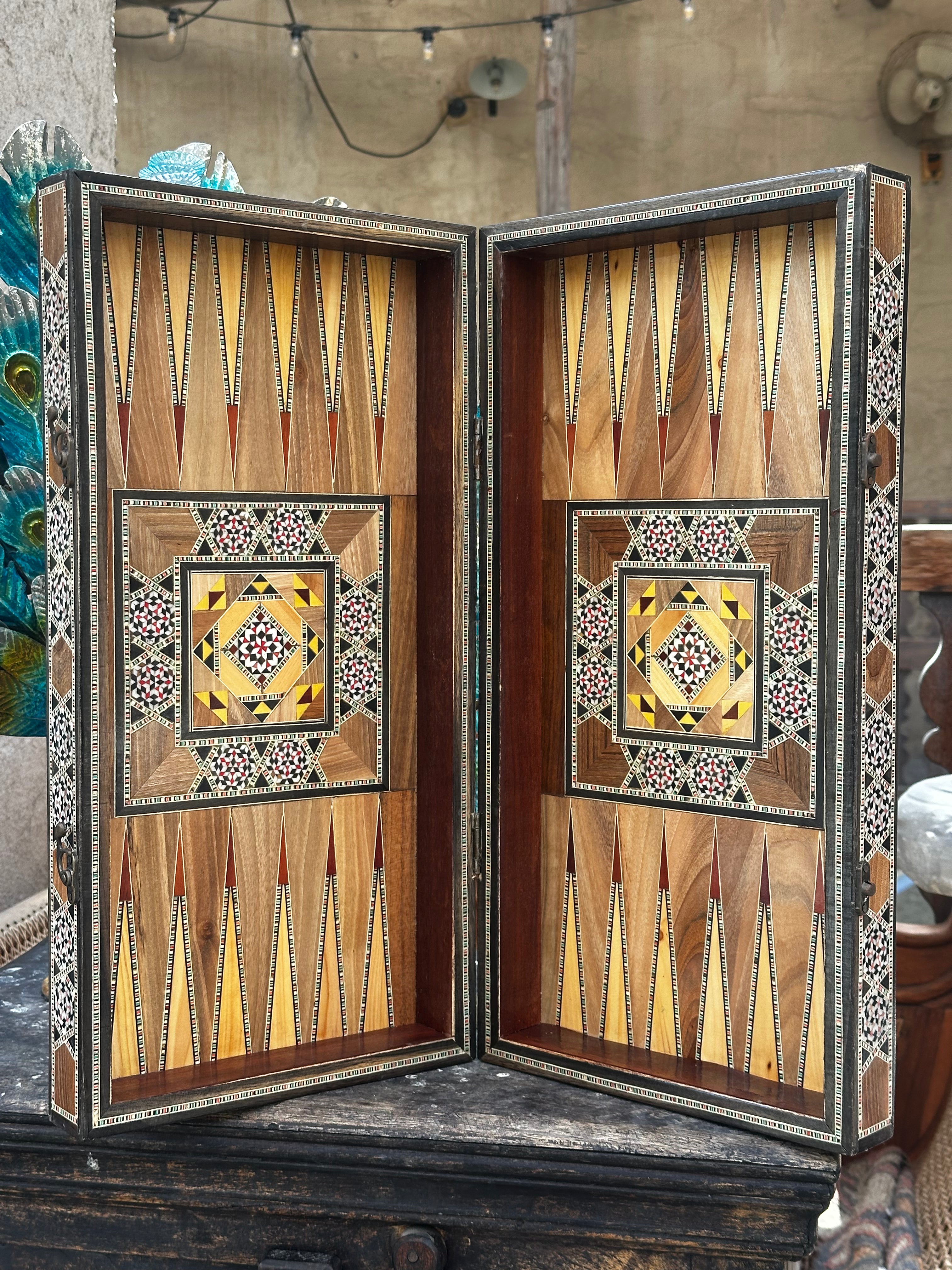 Backgammon board