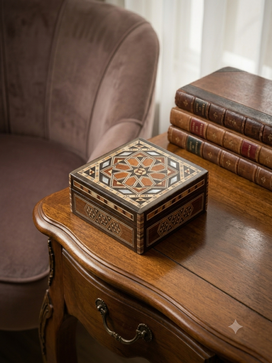 8*8 cm mosaic box