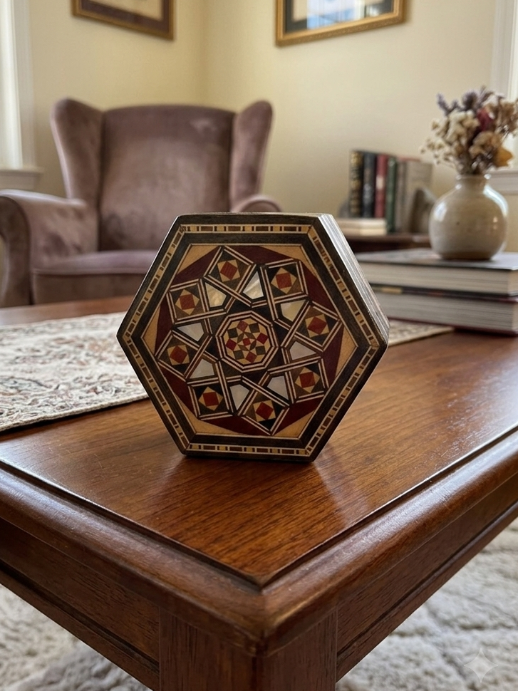 Small Mosaic Ring box